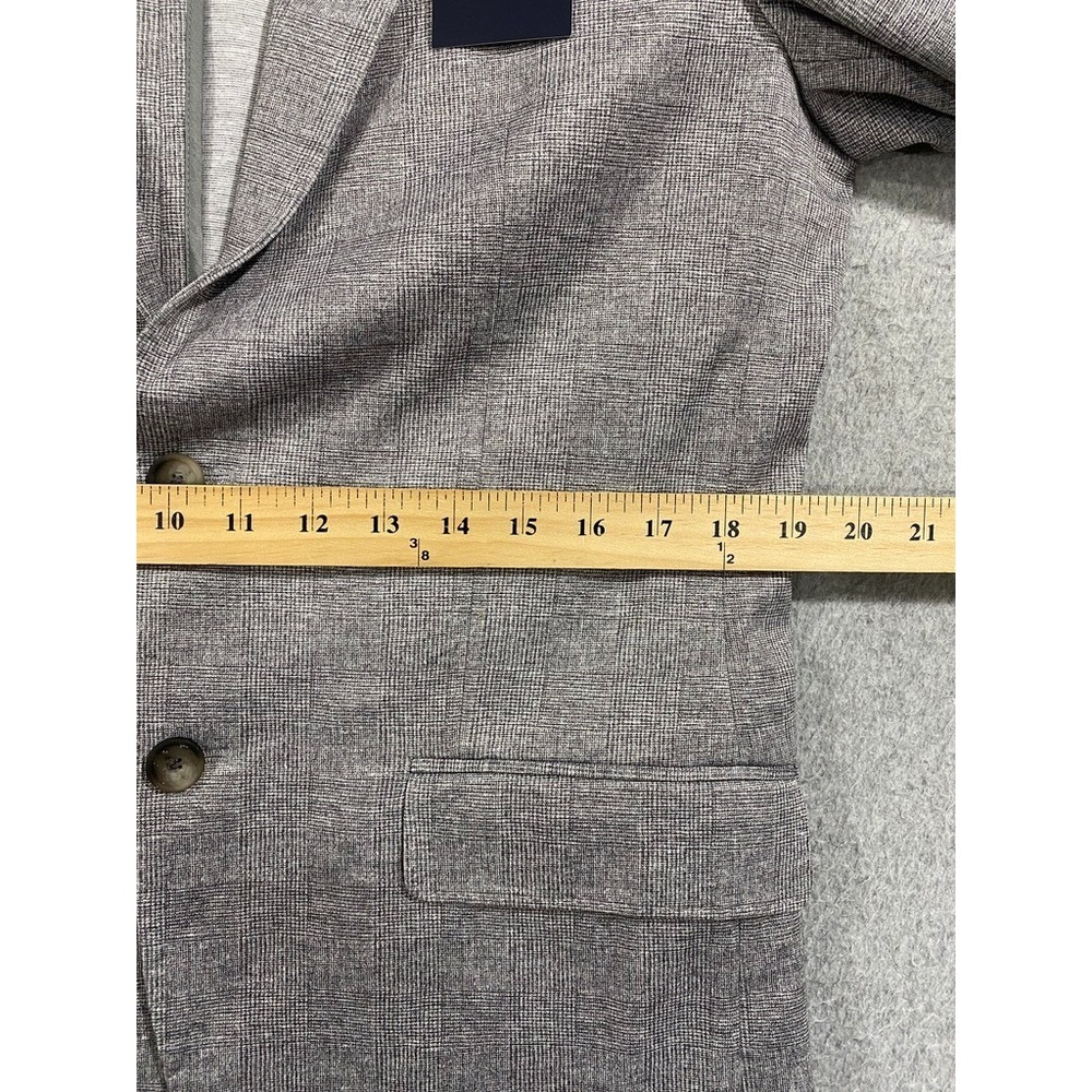 Jos. A. Bank Slim Fit Travler Coat Blazer 40L Beige/Oatmeal Double Vented - Picture 8 of 12